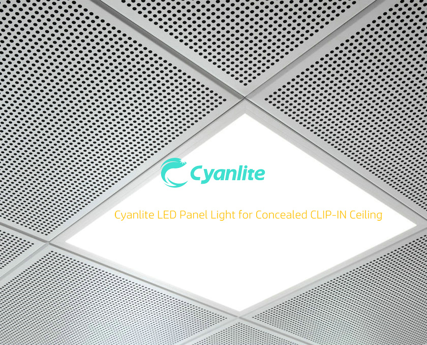 Cyanlite LED Lighting for metal ceiling systems
